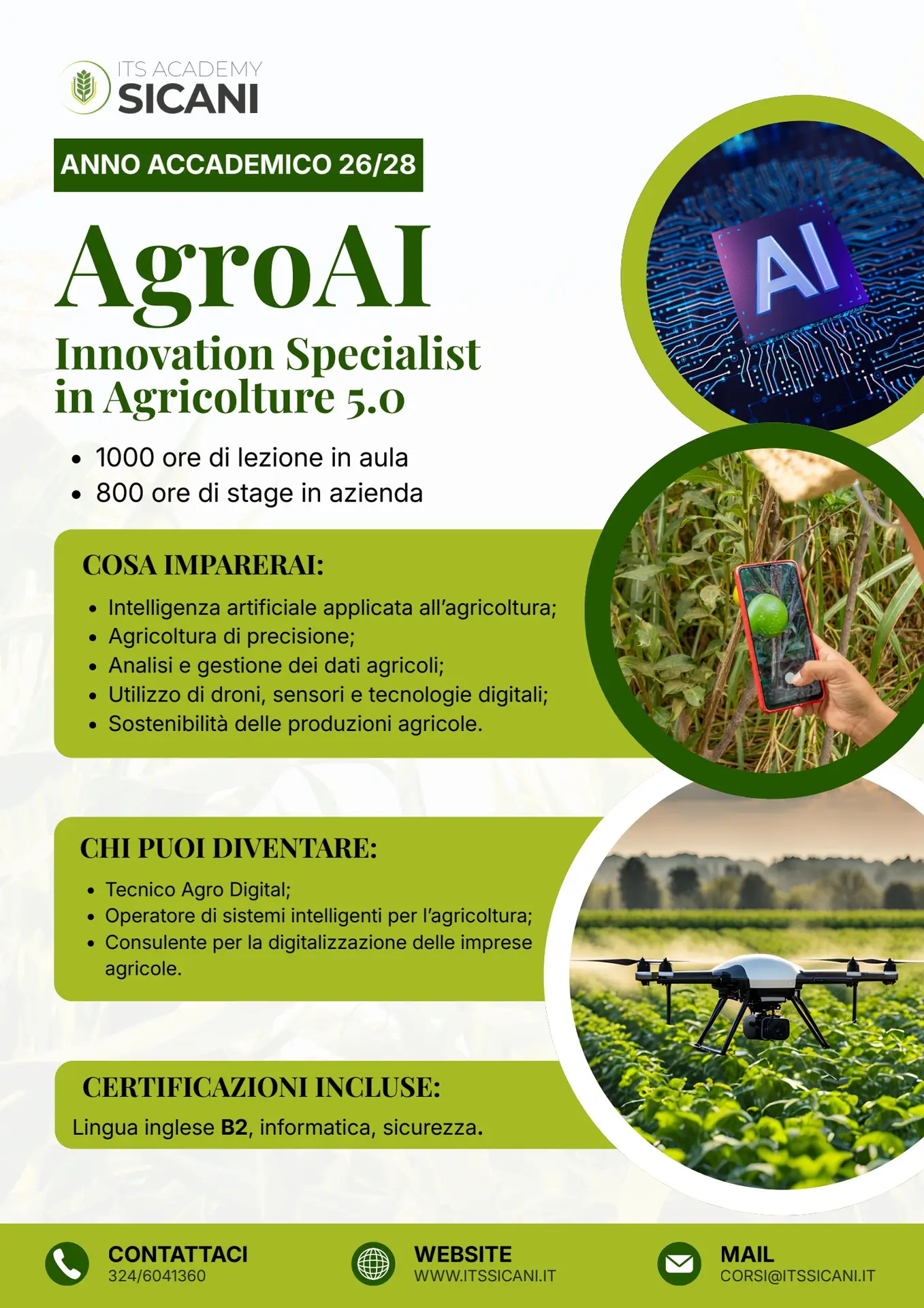 Agro AI – Ciminna (PA) – A.F. 2026/2028